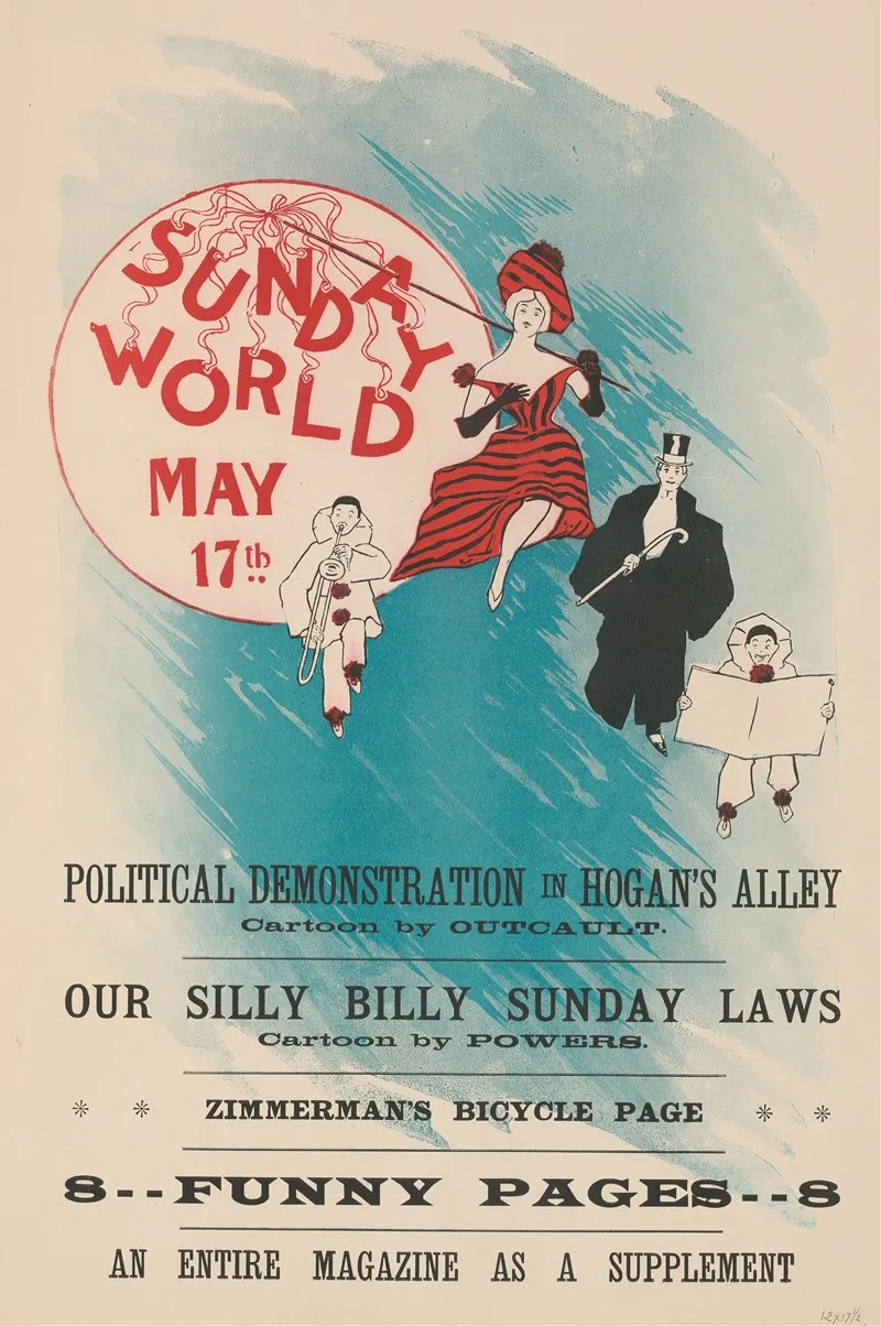 Sunday World May 17th Wall Art by Anonymous - High-Resolution Digital Print