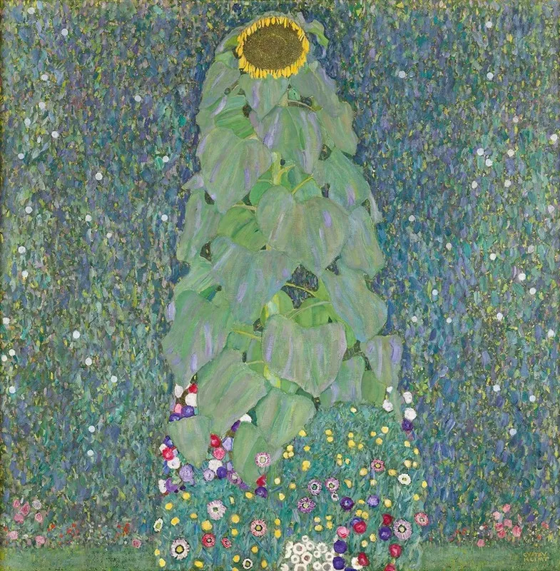 Sunflowers 2 Wall Art by Gustav Klimt - High-Resolution Digital Print