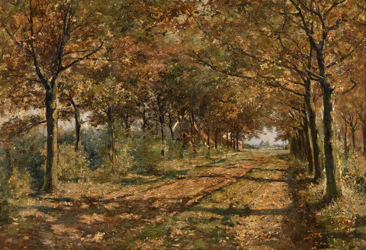 Sunny Lane Wall Art by Frans Simons - High-Resolution Digital Print