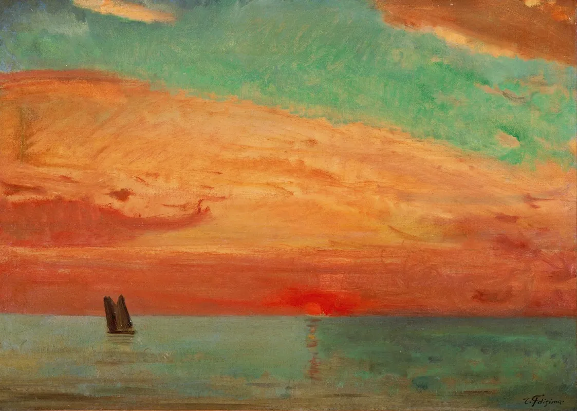 Sunrise Over The Eastern Sea