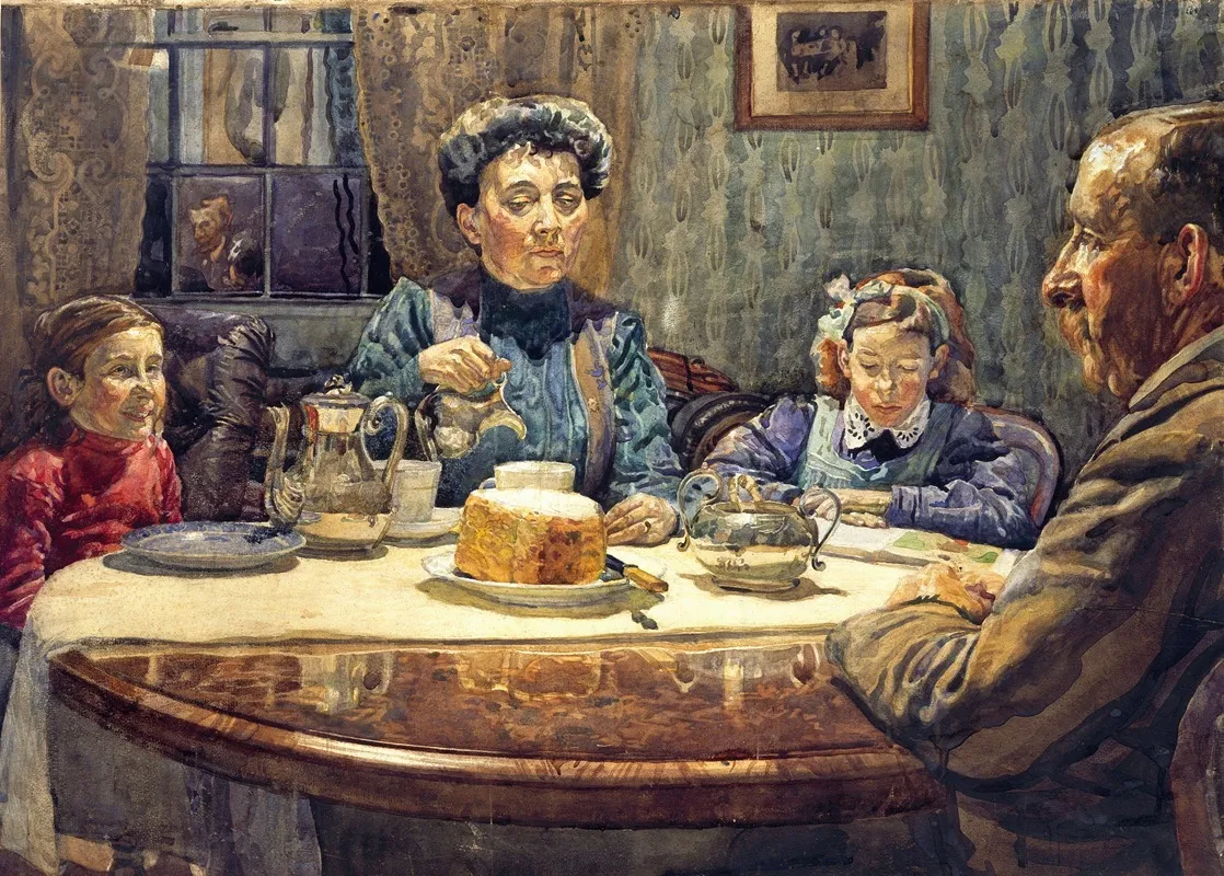 Supper Time 4 Wall Art by Patrick Joseph Tuohy - High-Resolution Digital Print