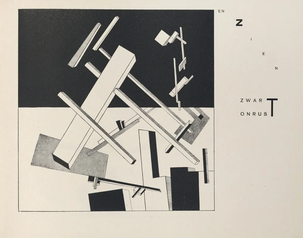 Suprematisch Worden Van Twee Kwa Dra Ten In 6 Konstrukties Pl 6