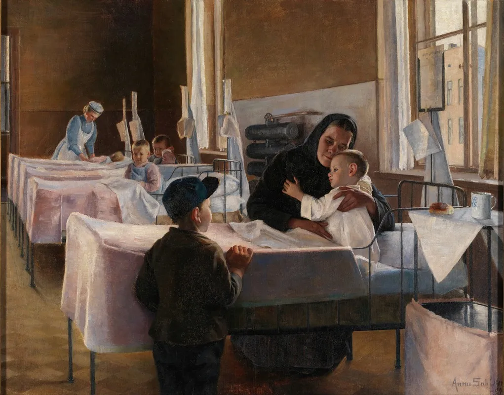 Surgery In Hospital Wall Art by Anna Sahlsten   - High-Resolution Digital Print