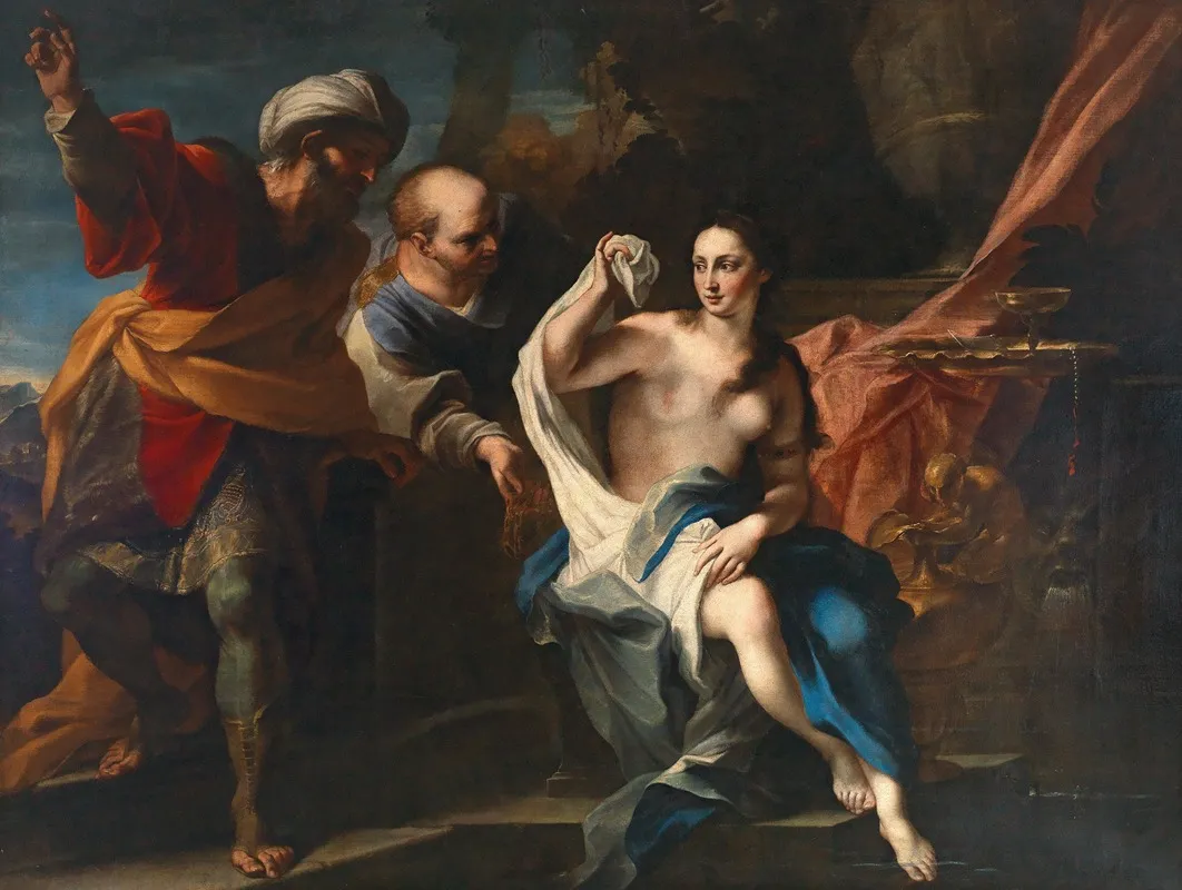 Susanna And The Elders 11 Wall Art by Emilian School - High-Resolution Digital Print