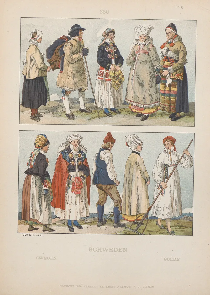 Sweden 2 Wall Art by Adolf Rosenberg - High-Resolution Digital Print