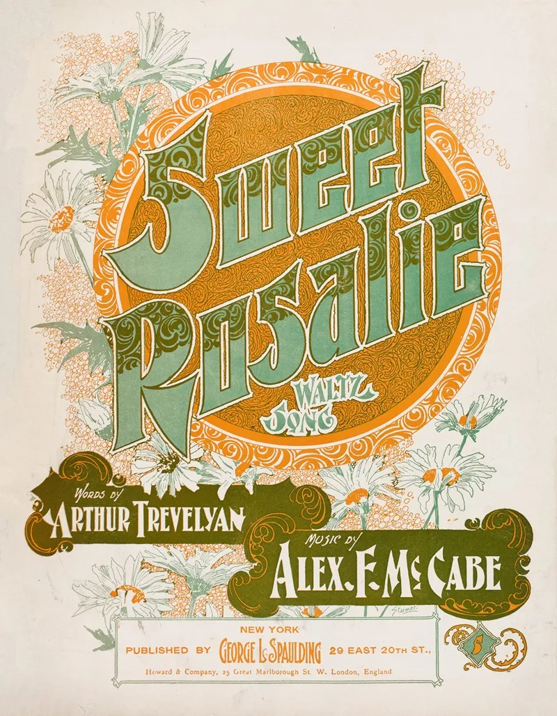 Sweet Rosalie Wall Art by Anonymous - High-Resolution Digital Print
