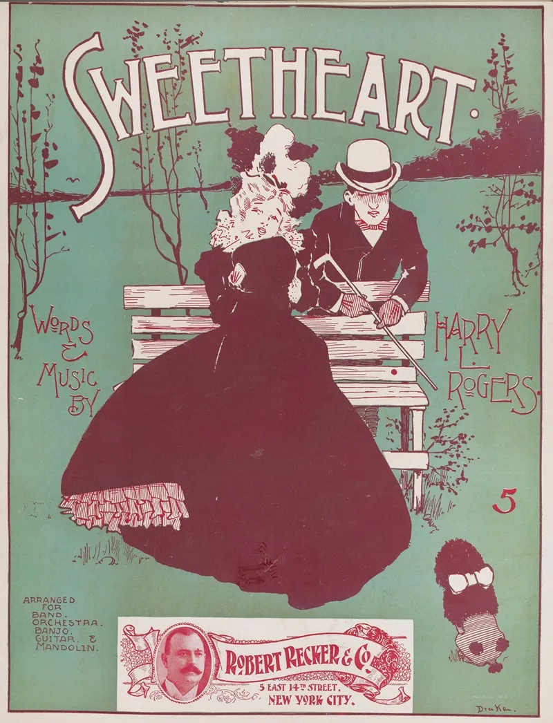Sweetheart Wall Art by Anonymous - High-Resolution Digital Print