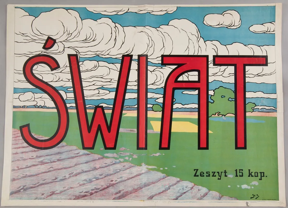 Swiat Tygodnik Wall Art by Stanisław Sawiczewski - High-Resolution Digital Print