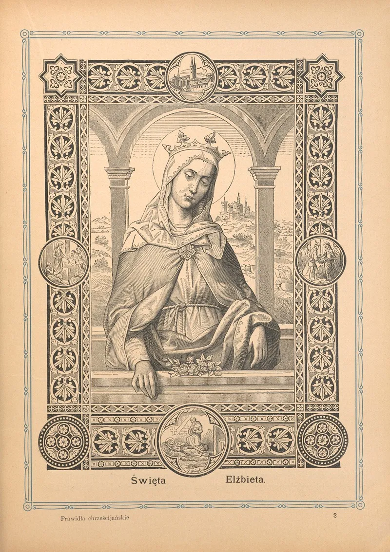 Swieta Elzbieta Wall Art by Otto Bitschnau - High-Resolution Digital Print