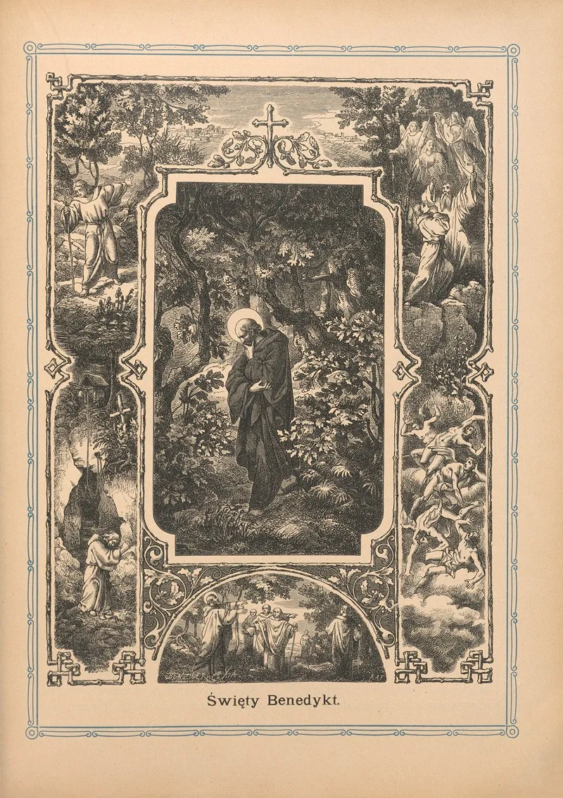 Swiety‎ ‎benedykt Wall Art by Otto Bitschnau - High-Resolution Digital Print