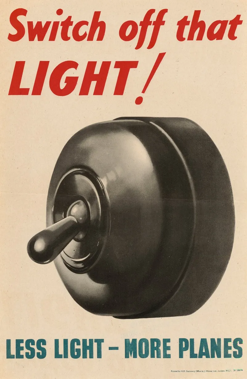Switch Off That Light Less Light More Planes