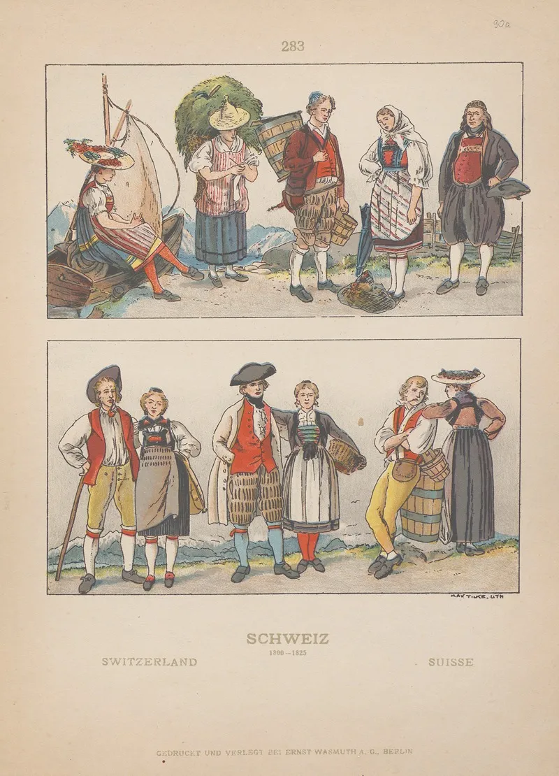 Switzerland 2 Wall Art by Adolf Rosenberg - High-Resolution Digital Print