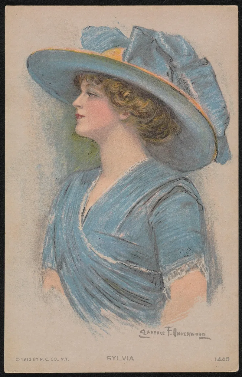 Sylvia 3 Wall Art by Clarence F. Underwood - High-Resolution Digital Print