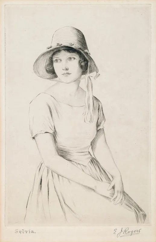 Sylvia Wall Art by Edward James Rogers - High-Resolution Digital Print