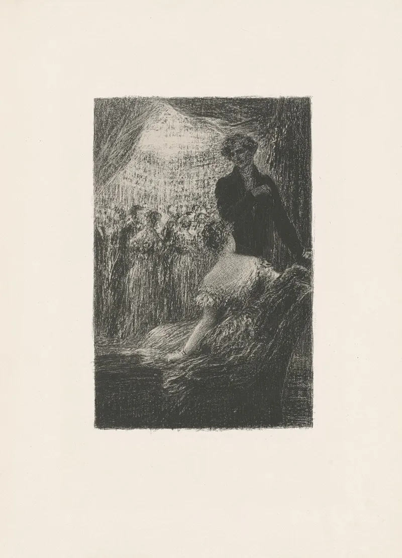 Symphonie Fantastique Un Bal Wall Art by Henri Fantin-Latour - High-Resolution Digital Print