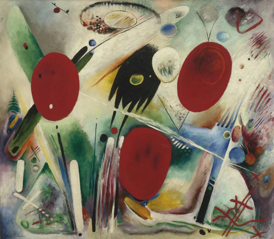 Symphony Wall Art by Rudolf Bauer - High-Resolution Digital Print