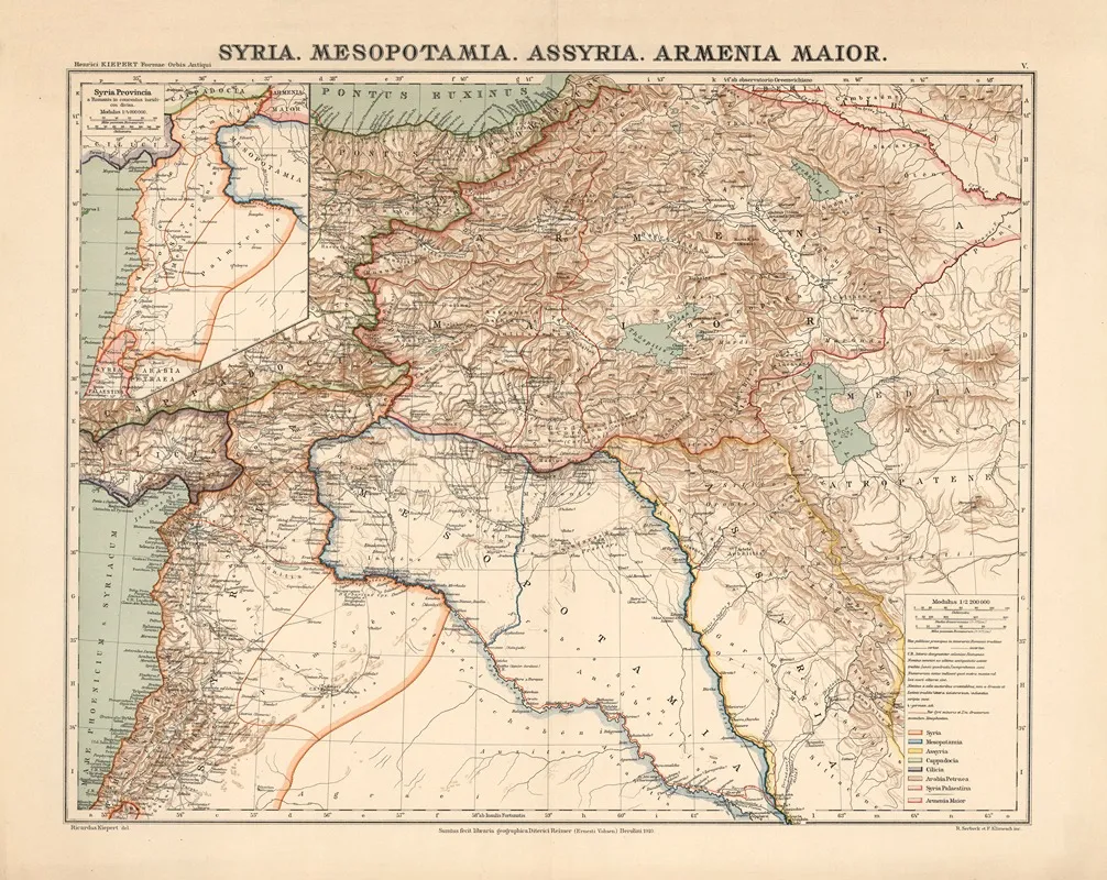 Syria Mesopotamia Assyria Armenia Maior