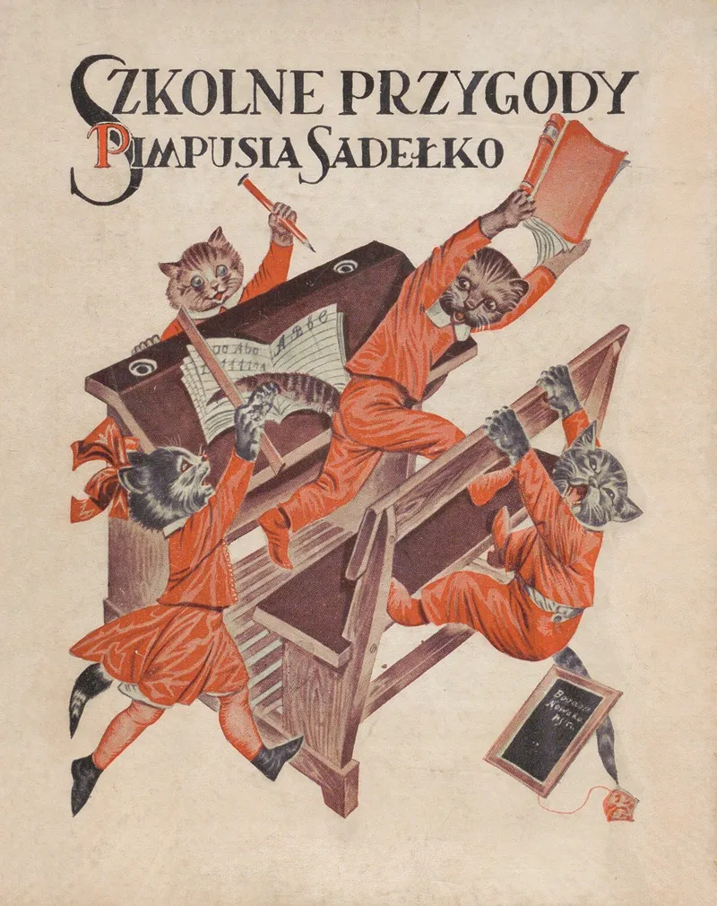 Szkolne Przygody Pimpusia Sadelko Pl 01 Wall Art by Bogdan Nowakowski - High-Resolution Digital Print