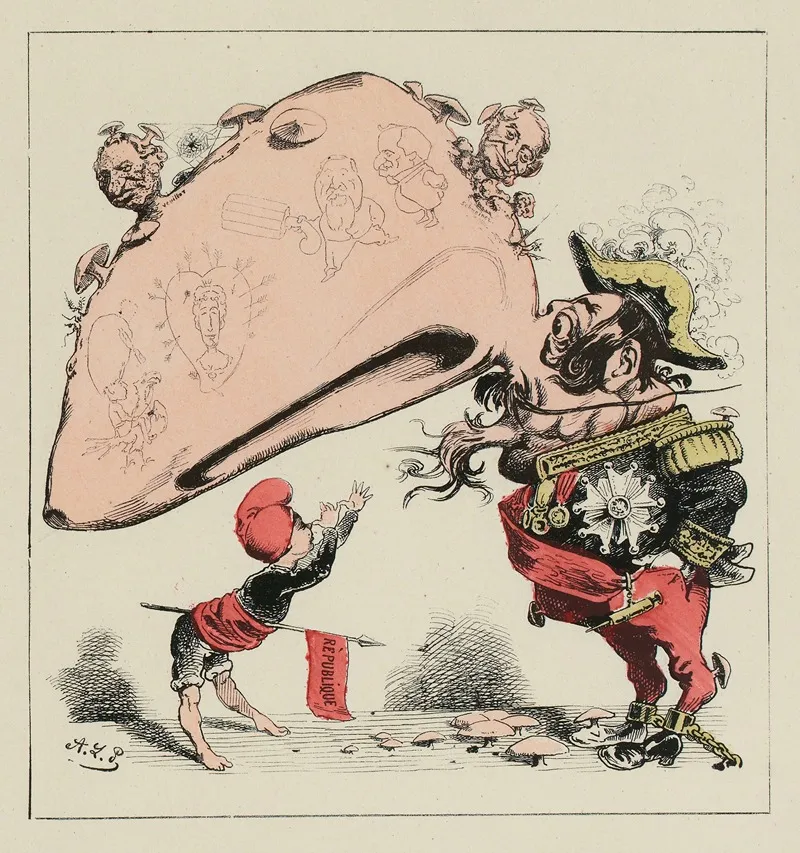 Ta Encore Ltemps Dfaire Ton Nez Mon Bonhomme Wall Art by Zut (Alfred Le Petit) - High-Resolution Digital Print