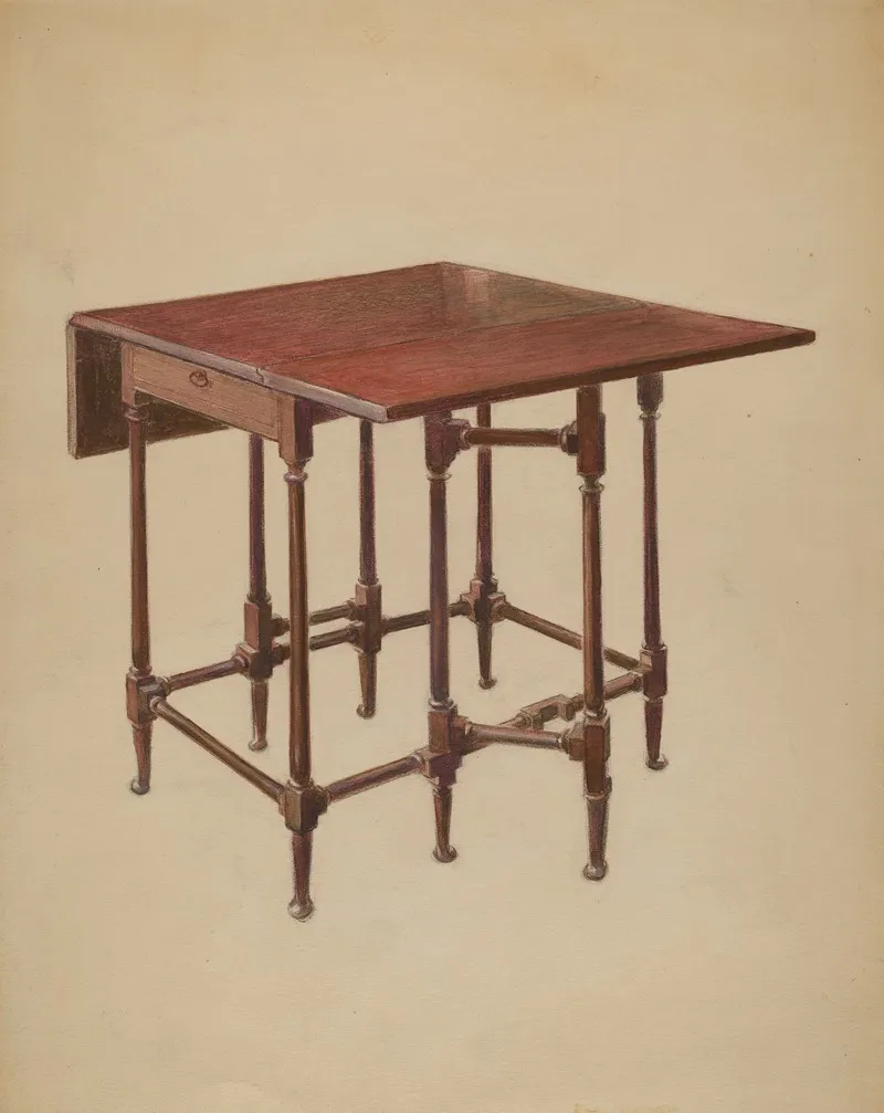 Table Drop Leaf 2