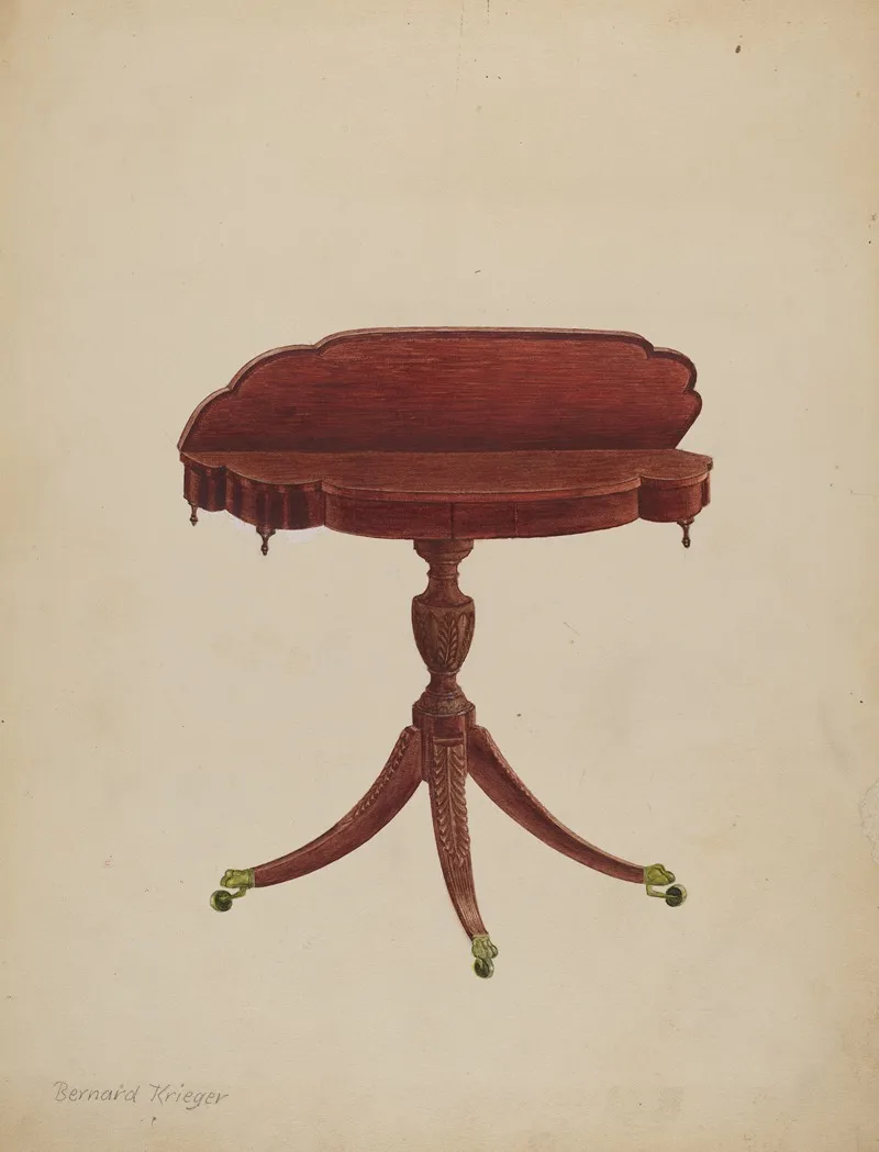 Table Pedestal 3