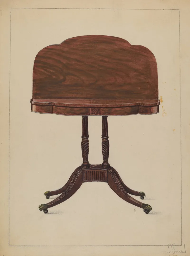 Table Pedestal 5