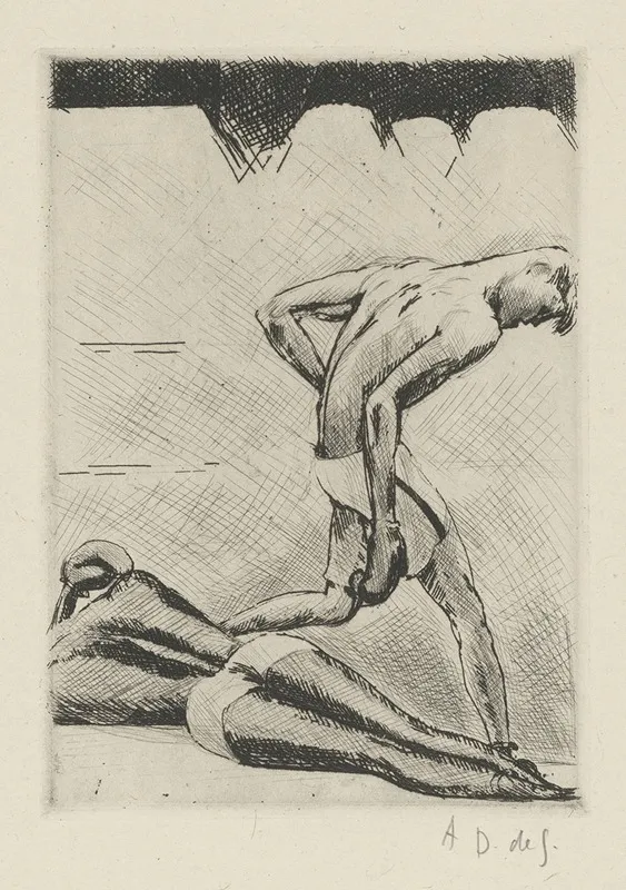Tableau De La Boxe Illustre De 29 Gravures A Leau Forte Pl 17