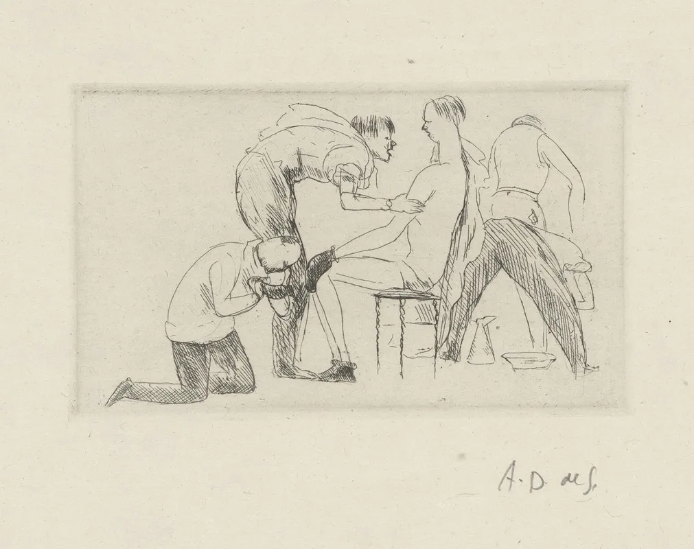 Tableau De La Boxe Illustre De 29 Gravures A Leau Forte Pl 38
