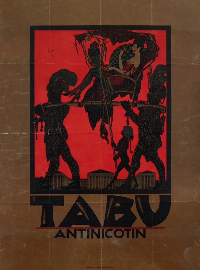 Tabu Antinicotin Wall Art by Julius Klinger - High-Resolution Digital Print