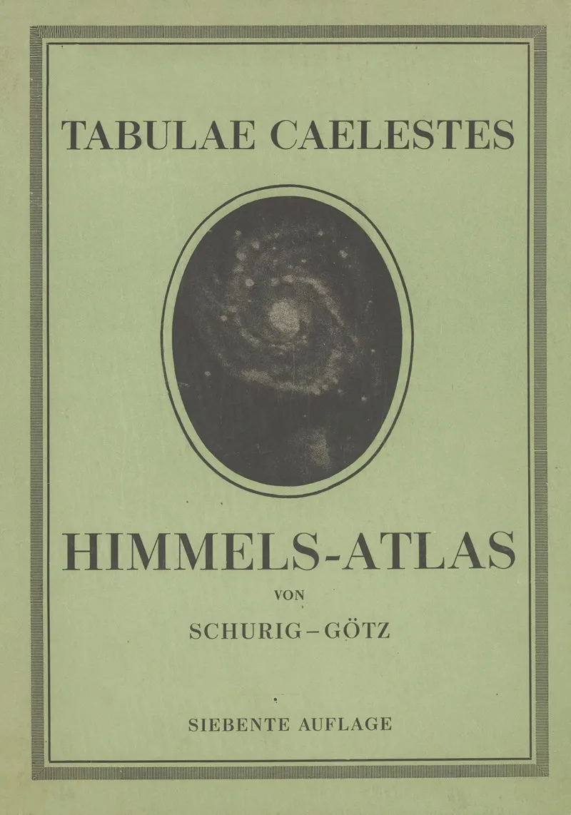 Tabulae Caelestes Pl 01 Wall Art by Richard Schurig - High-Resolution Digital Print
