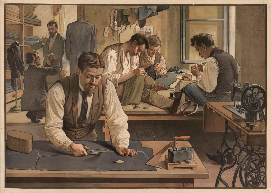 Tailor Wall Art by Felix Elssner - High-Resolution Digital Print