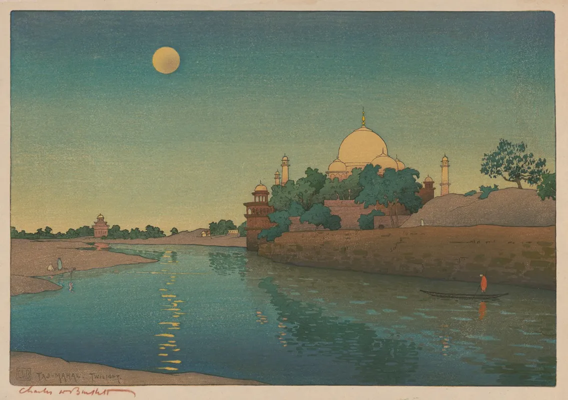 Taj Mahal Twilight