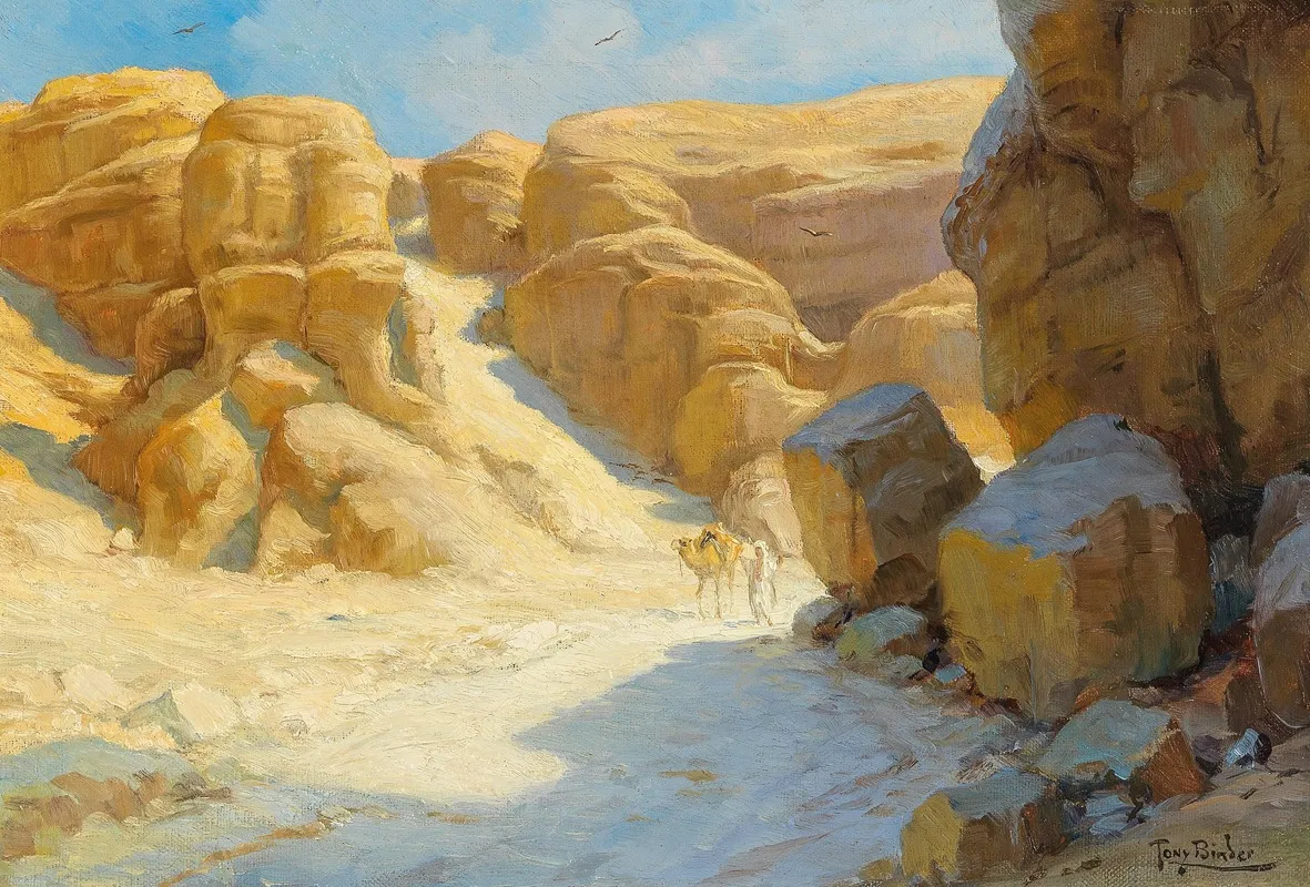 Tal Der Konige Luxor Wall Art by Tony Binder - High-Resolution Digital Print