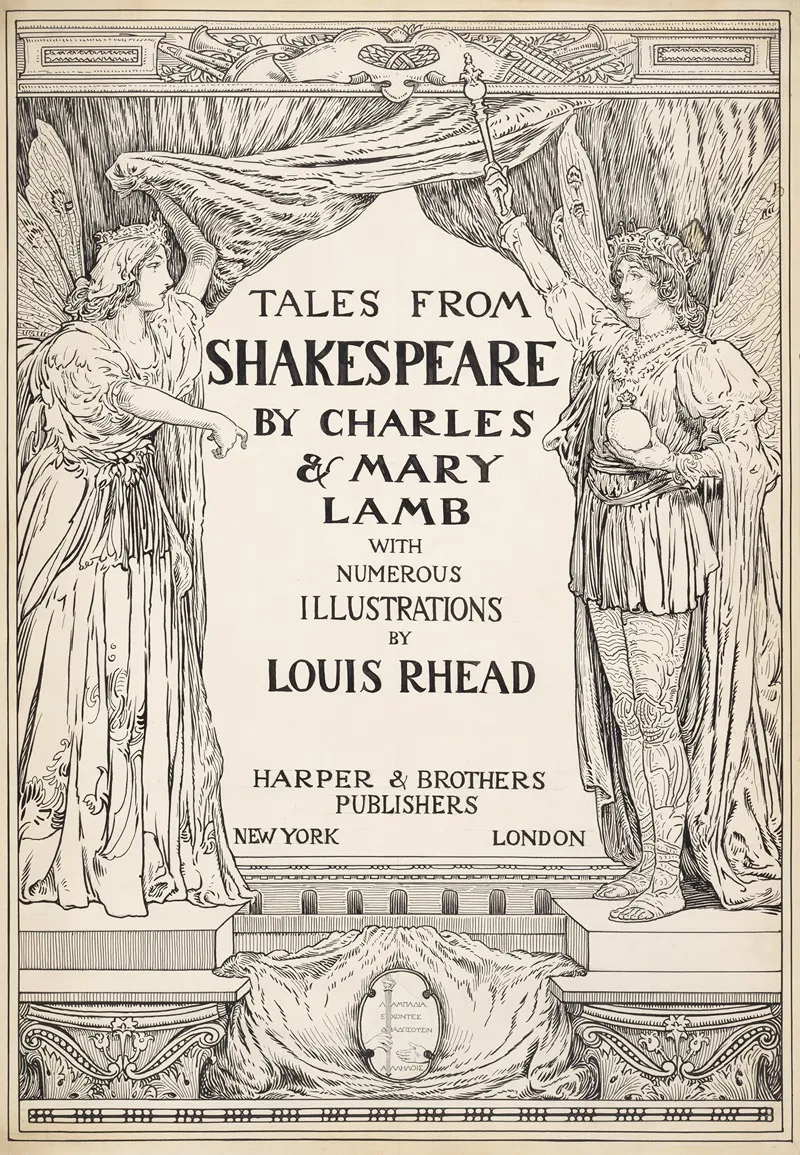 Tales From Shakespeare By Charles Mary Lamb With Numerous Illustrations By Louis Rhead