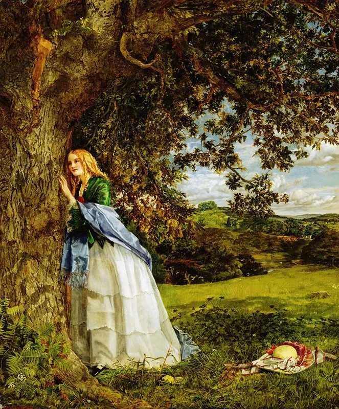 Talking Oak Wall Art by William Maw Egley - High-Resolution Digital Print