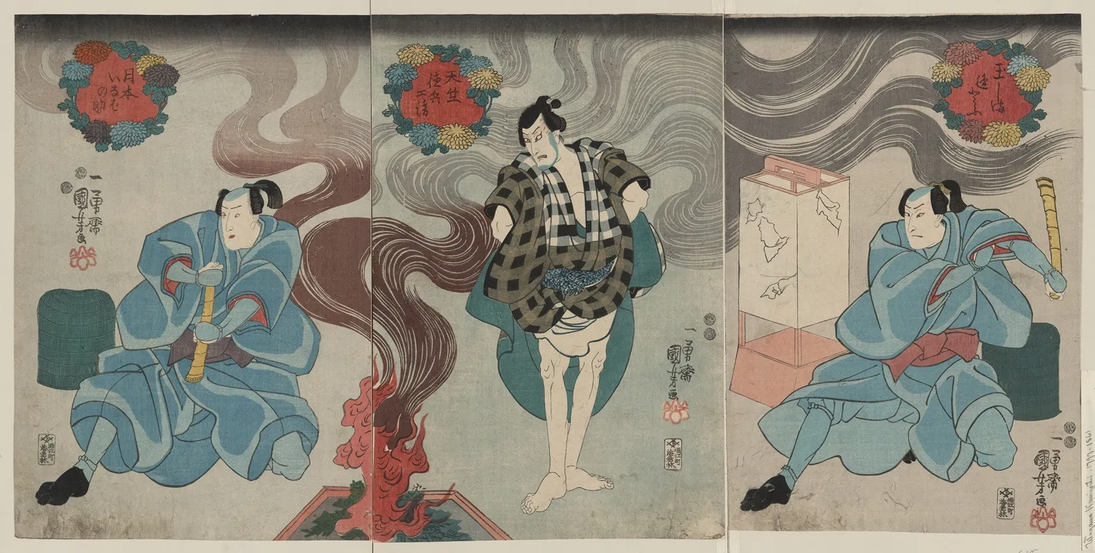 Tamashima Itto Tenjiku Tokubei Tsukimoto Inabanosuke