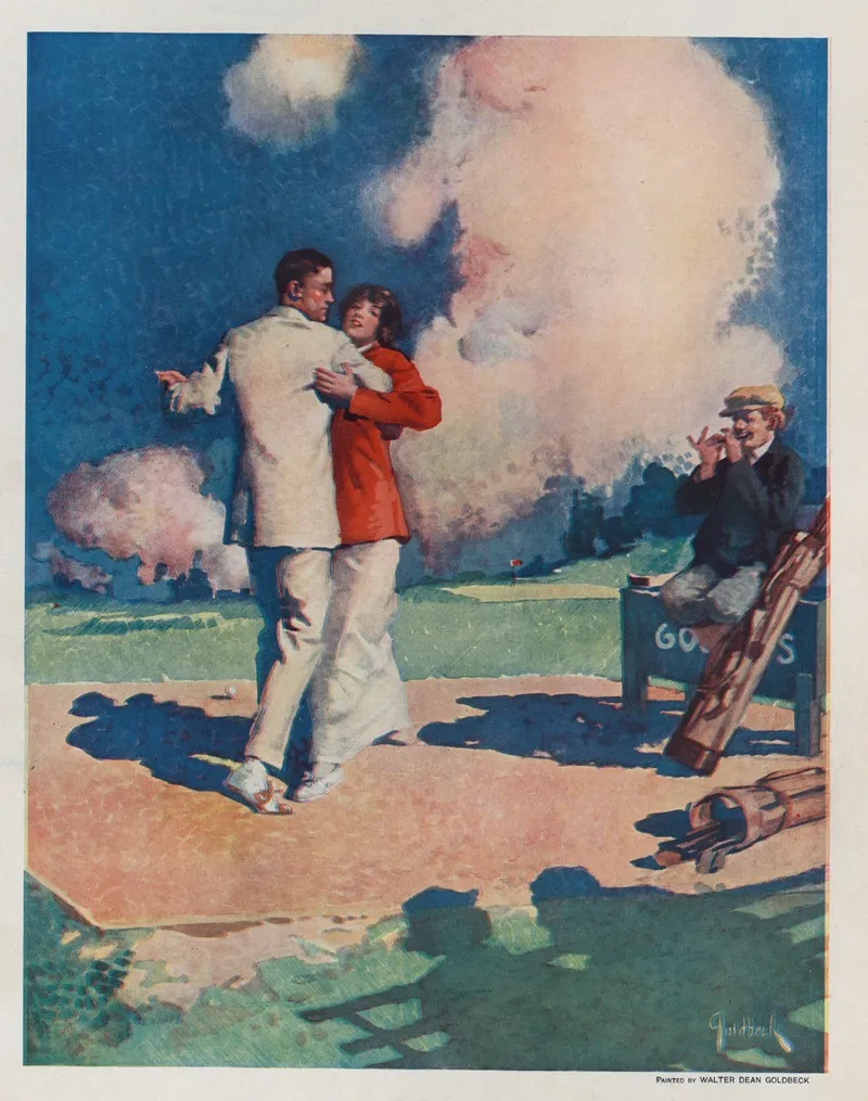 Tango Tee Wall Art by Walter Dean Goldbeck - High-Resolution Digital Print