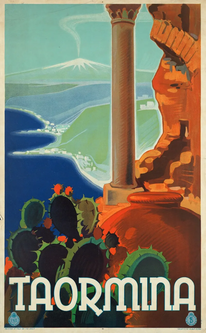 Taormina 3 Wall Art by Vittorio Grassi - High-Resolution Digital Print