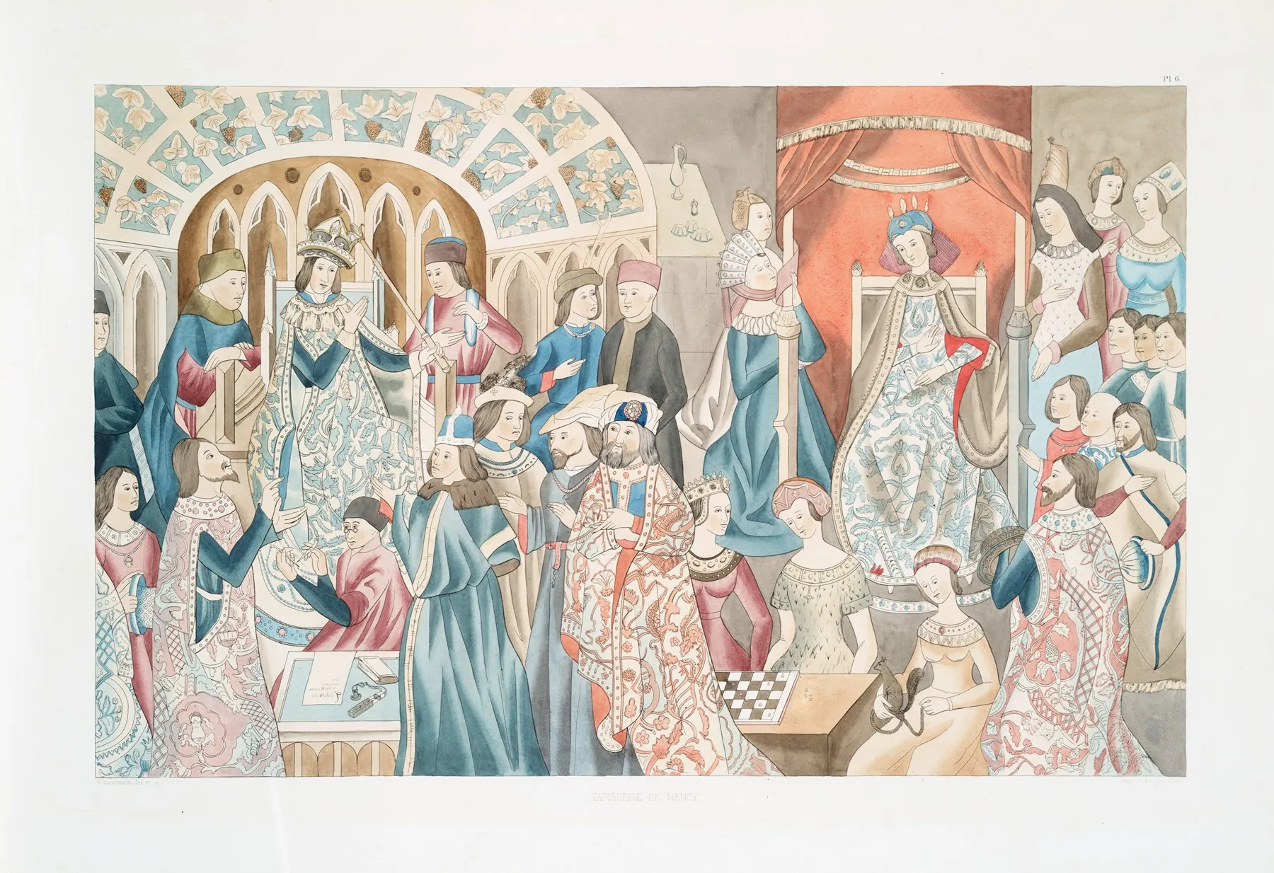 Tapisserie De Nancy 6 Wall Art by Achille Jubinal - High-Resolution Digital Print