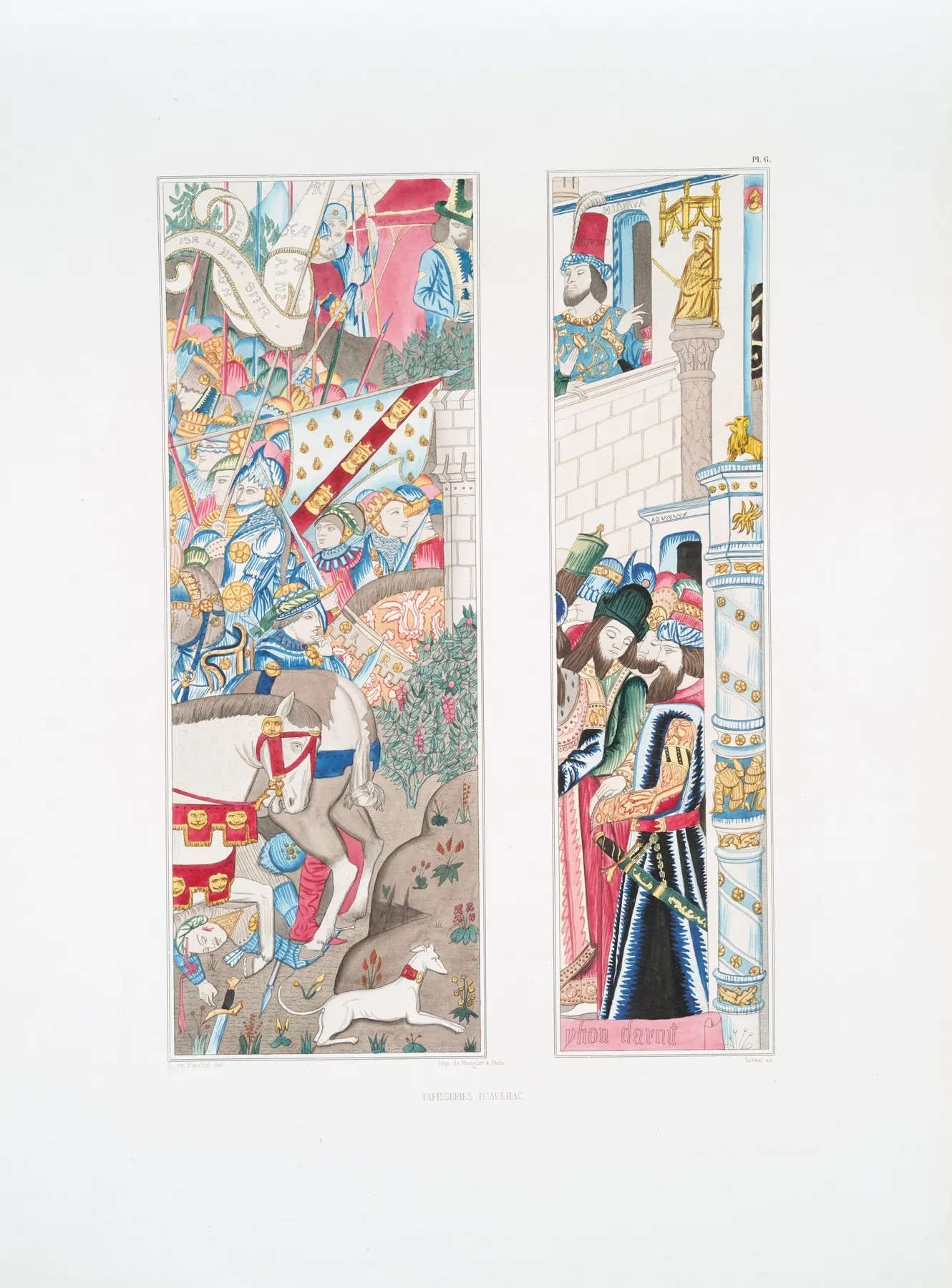 Tapisseries Daulhac 6 Wall Art by Achille Jubinal - High-Resolution Digital Print