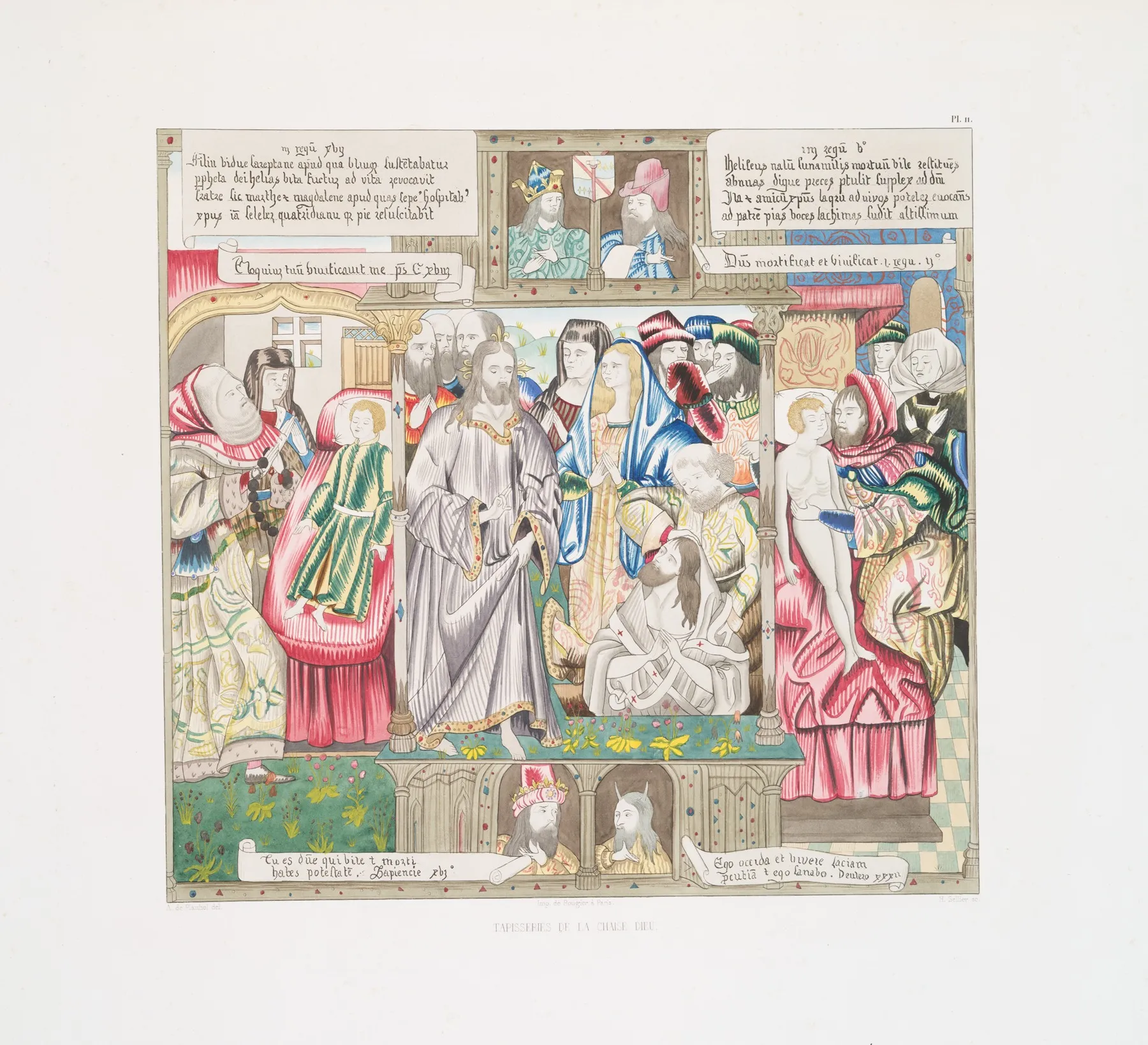Tapisseries De La Chaise Dieu 11 Wall Art by Achille Jubinal - High-Resolution Digital Print