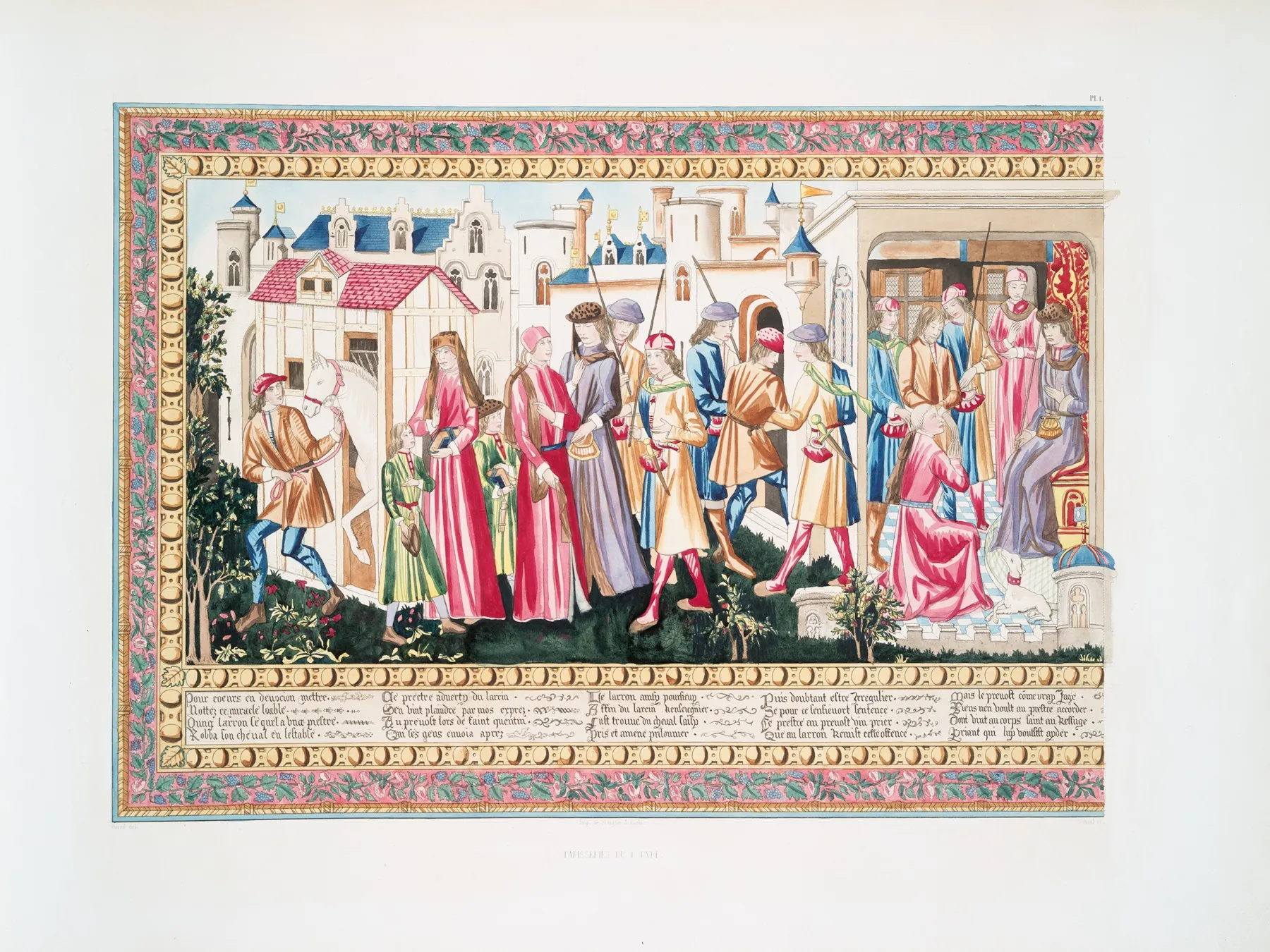 Tapisseries Du Louvre 1 Wall Art by Achille Jubinal - High-Resolution Digital Print