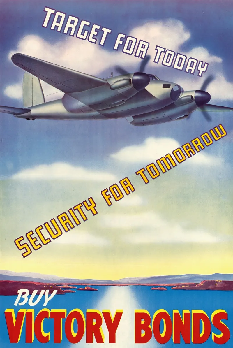 Target For Today Security For Tomorrow Buy Victory Bonds