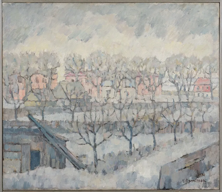 Tartu Maastik Wall Art by Villem Ormisson - High-Resolution Digital Print