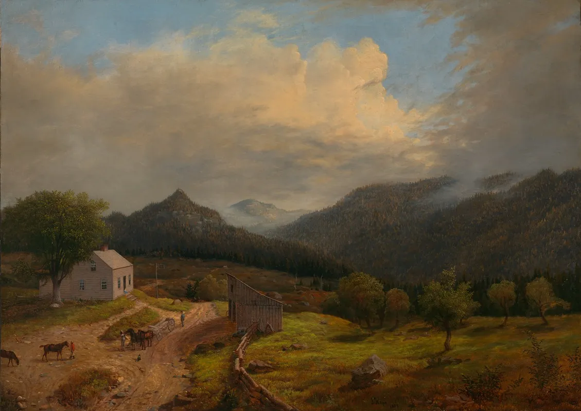 Tavern In New Boston Vermont Wall Art by James Hope - High-Resolution Digital Print