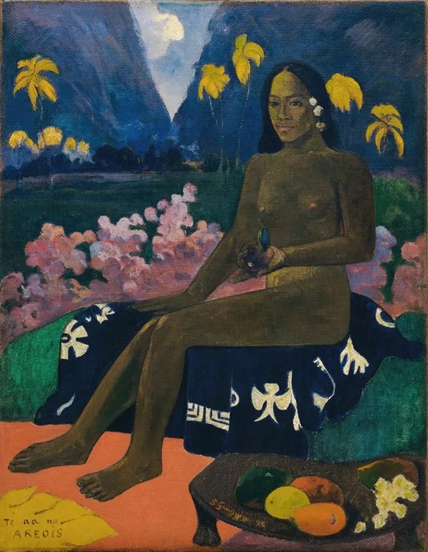 Te Aa No Areois The Seed Of The Areoi Wall Art by Paul Gauguin - High-Resolution Digital Print