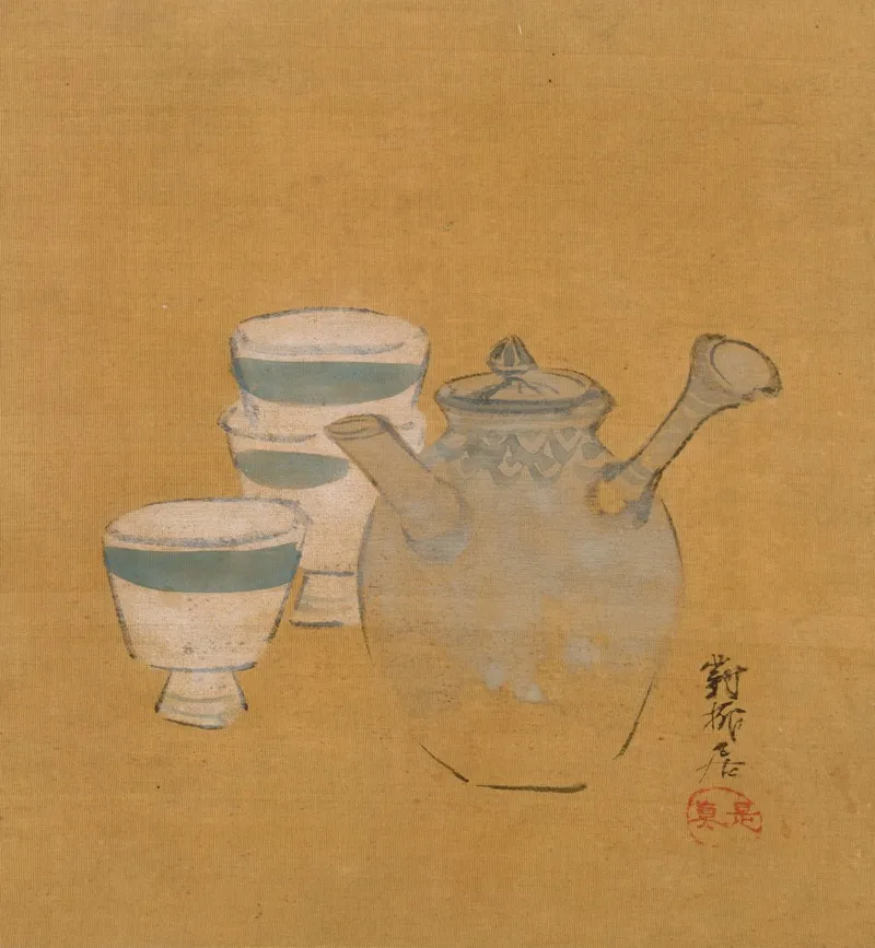 Teapot And Cups