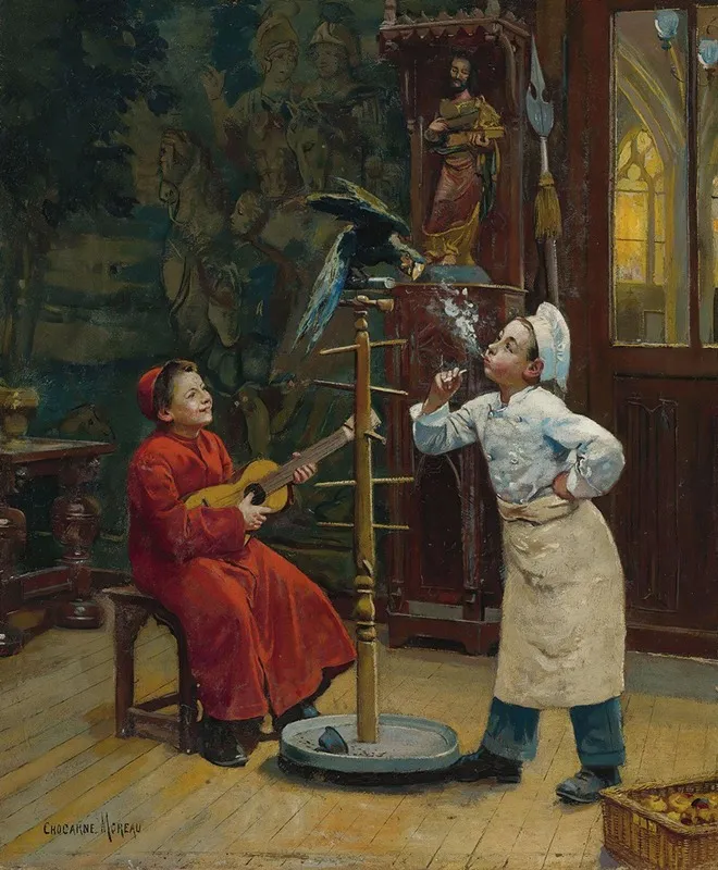 Teasing The Parrot