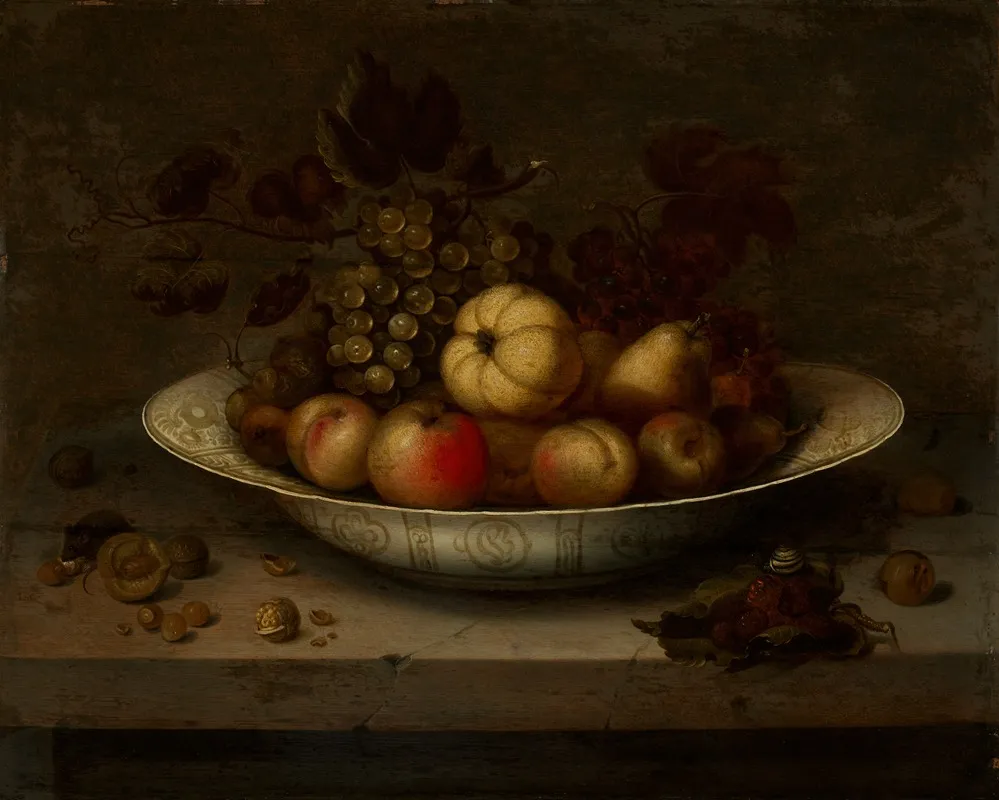 Teller Mit Fruchten Wall Art by Jan Bouman - High-Resolution Digital Print