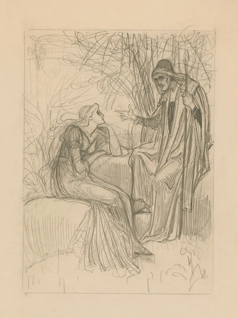 Tempest Act I Scene Ii Prospero By Accident Most Strange Bountiful Fortune Now My Dear Lady Hath Mine Enemies Brought To This Shore Wall Art by Walter Crane - High-Resolution Digital Print